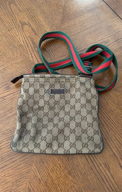 gucci brown bag with red and green strap|gucci side bag black.